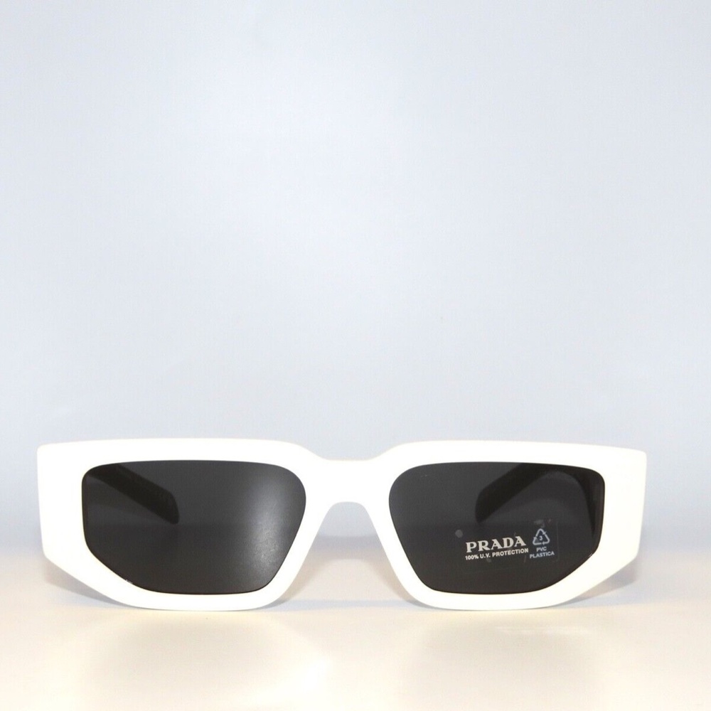 Prada 09ZS 09 1425S0 54 Talc Dark Gray Sunglasses PR09ZS - Picture 2 of 6